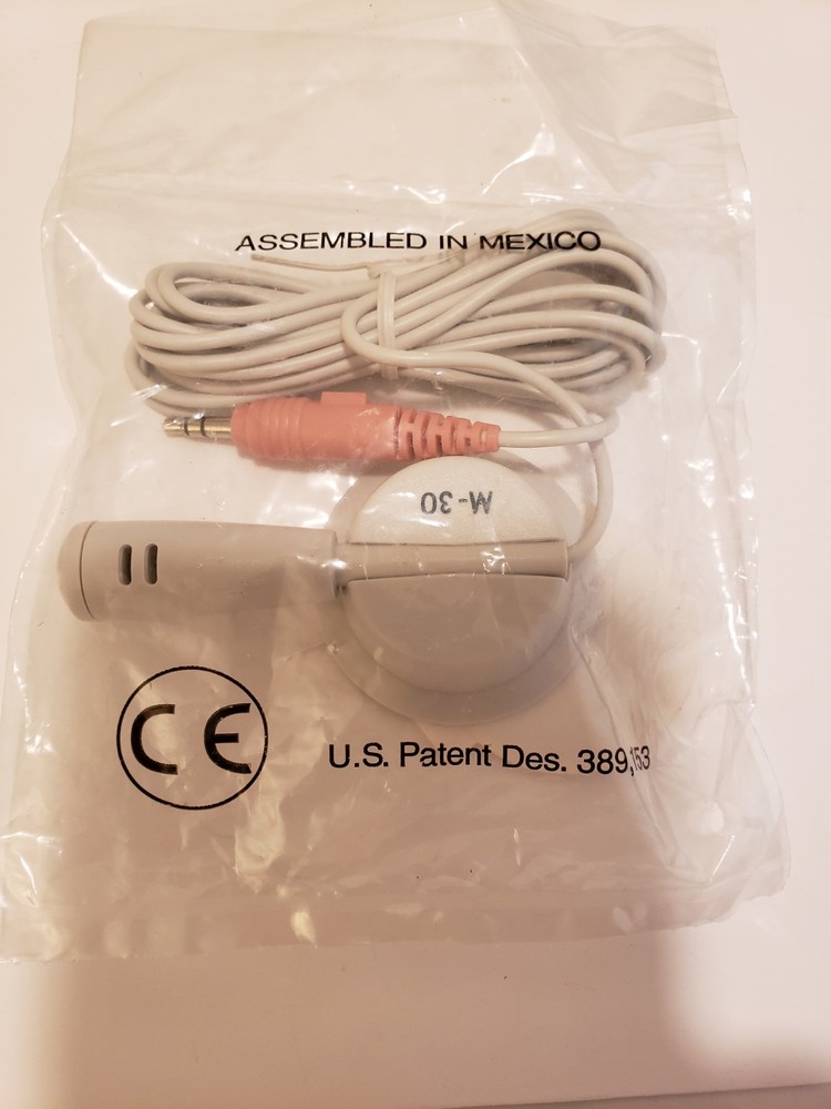 Vintage SGI Silicon Graphics NEW Granite Microphone Audio Input Mic Peripheral