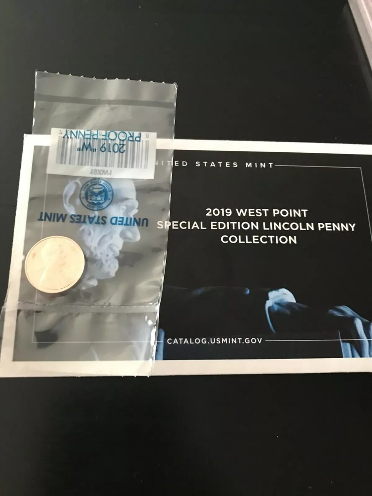 2019W LINCOLN PENNY CENT WEST POINT PROOF COA SEALED MINT PACKAGED