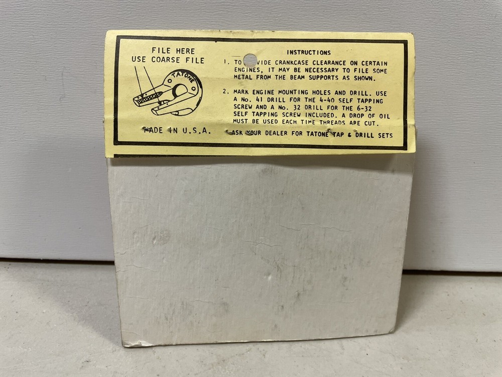 Tatone RC Plane Engine Mount No.31452