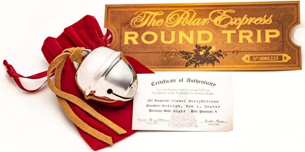 Polar Exp Sleigh Bell Set with Certificate