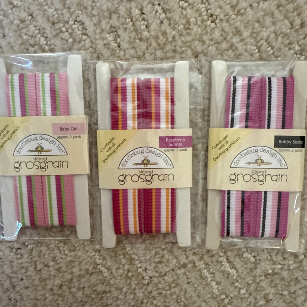 Doodlebug Ribbons Lot