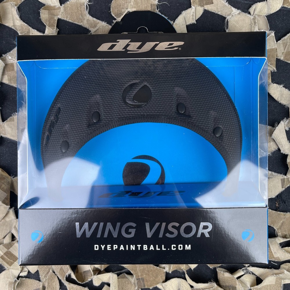 NEW Dye I4/I5 Wing Visor - Black/Black