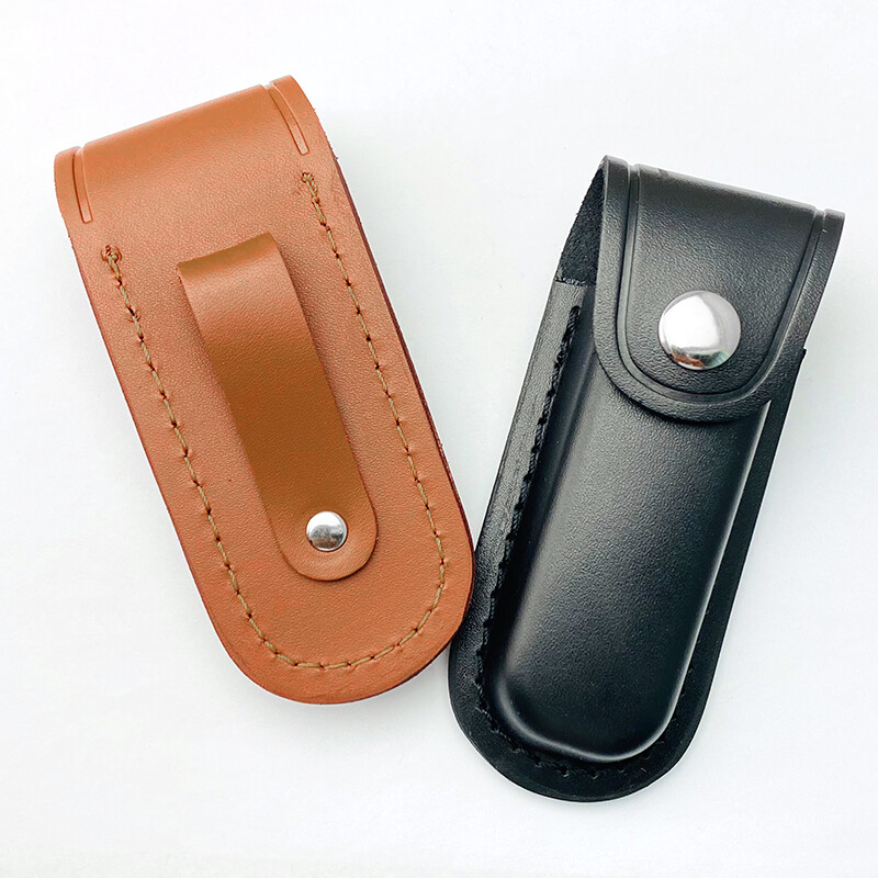Multitool Sheath Leather Small Folding Knife Sheath Case Belt Loop Knife Pouch
