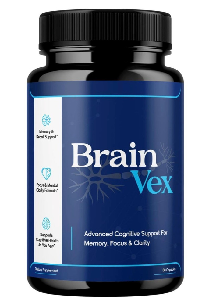 Brainvex, Brain Vex Advanced Formula Brain & Memory Support Supplement 60CT