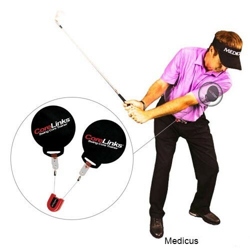 Medicus Core Links Black Gold Swing Trainer Stop Slicing Stop Hooking Stop Pull