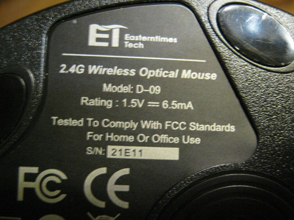 Poleyn 2.4G Wireless Optical Mouse for Mac Windows Notebook NEW