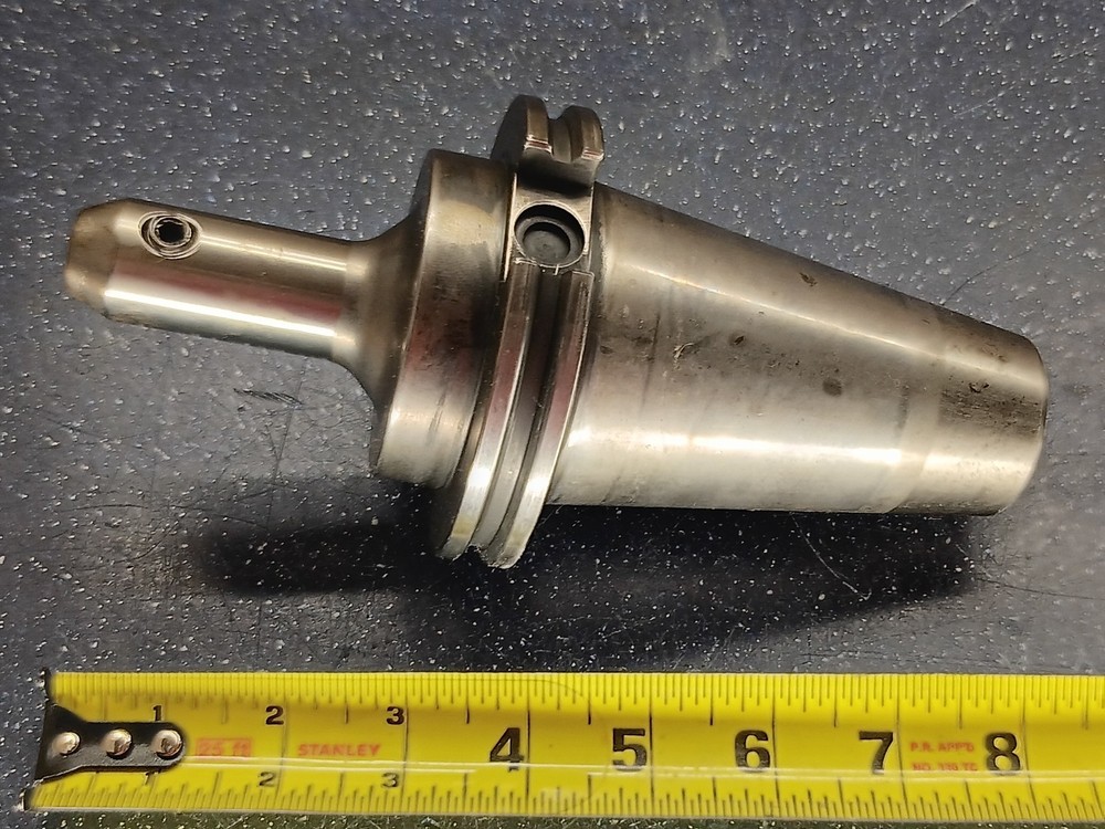 Techniks CAT50 3/8" ID Coolant Thru Solid End Mill Tool Holder SYIC 22935B .375