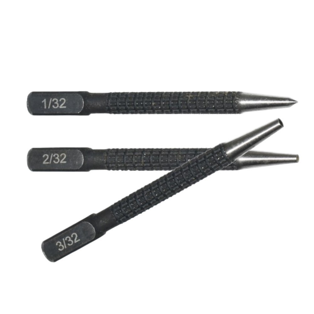 Professional Nail Punch Set with Multiple Sizes for Different Materials