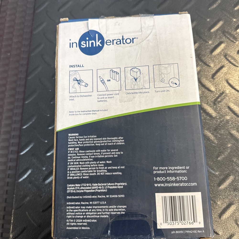 InSinkErator BOOST Injection System with Septic Guard Solution BST-SG