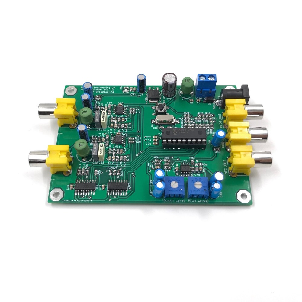 FM Stereo Encoder Module HQ for PLL FM Transmitter Broadcasting High Quality MPX