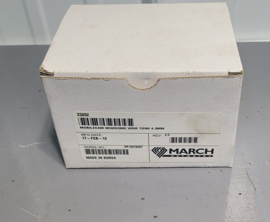 March Camera Mini Dome WDR TDN5 23252