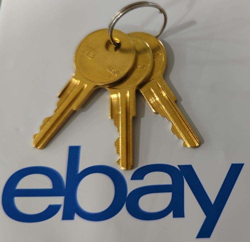 CH520   3-NEW Keys For ALL Toolbox chests with code CH520 or 520CH