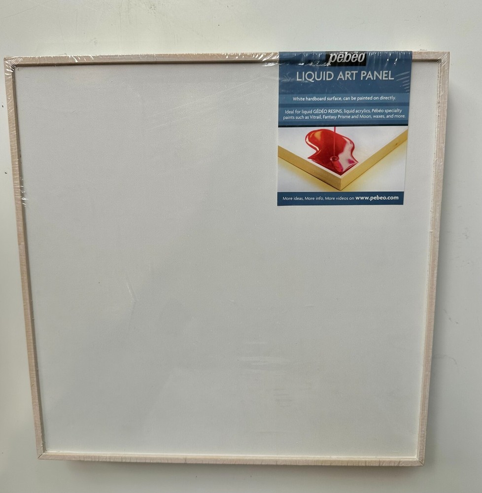 Pebeo Liquid Art Panel - 10" x 10"