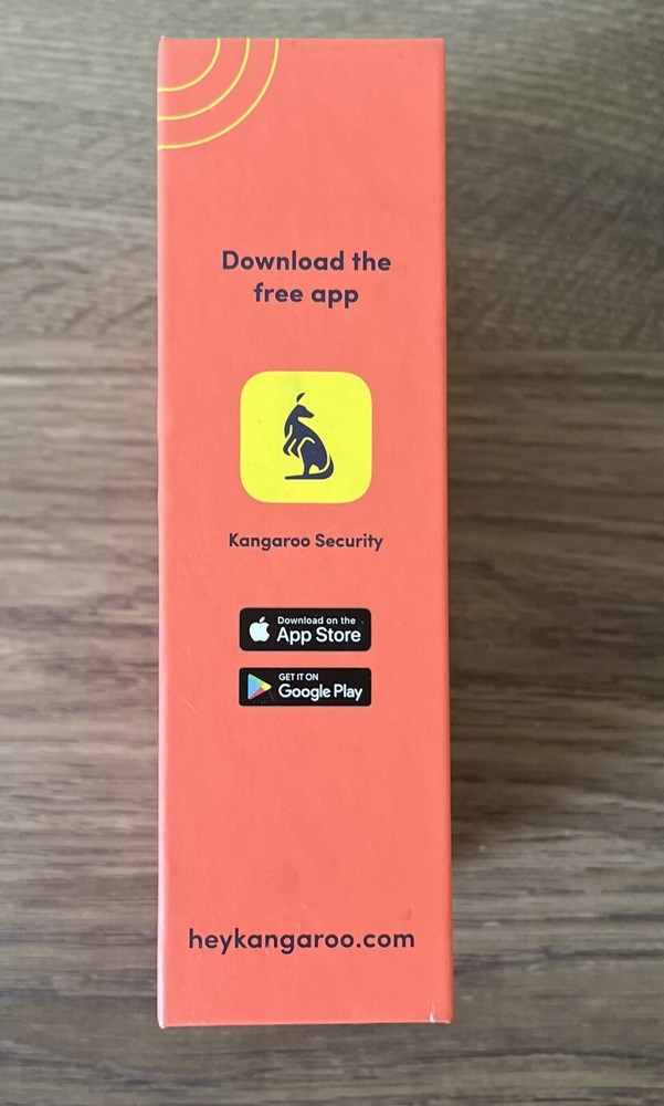 Kangaroo Motion Sensor Home Security System, New In Open Box, Unused