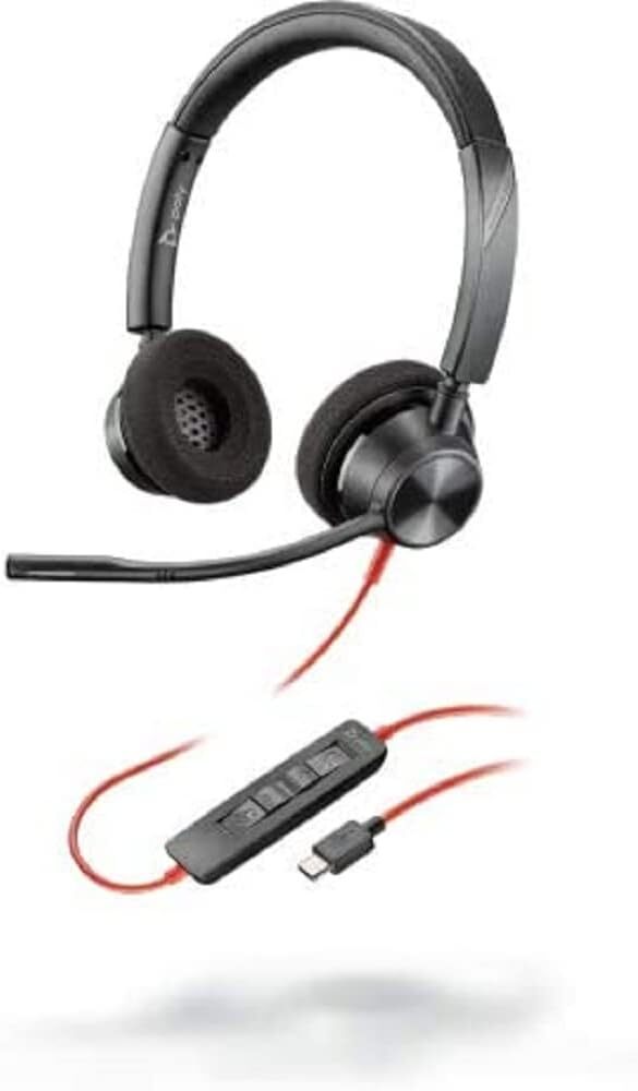 Plantronics Blackwire BW3320-M USB Headset W/ Microphone