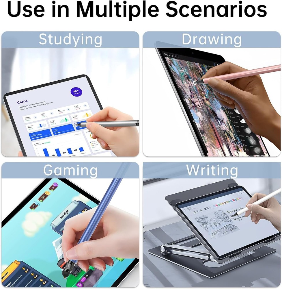 5-Piece High-Precision Touchscreen Stylus Set