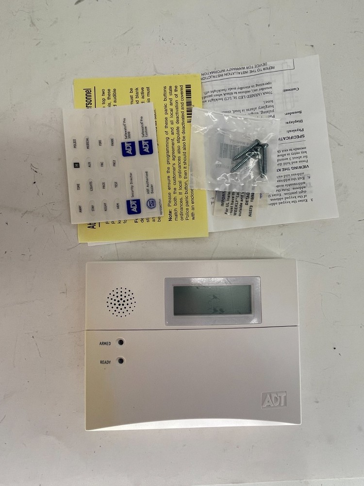 ADT Security System Lot – Keypad, Control Board, Sounder, Modules #3
