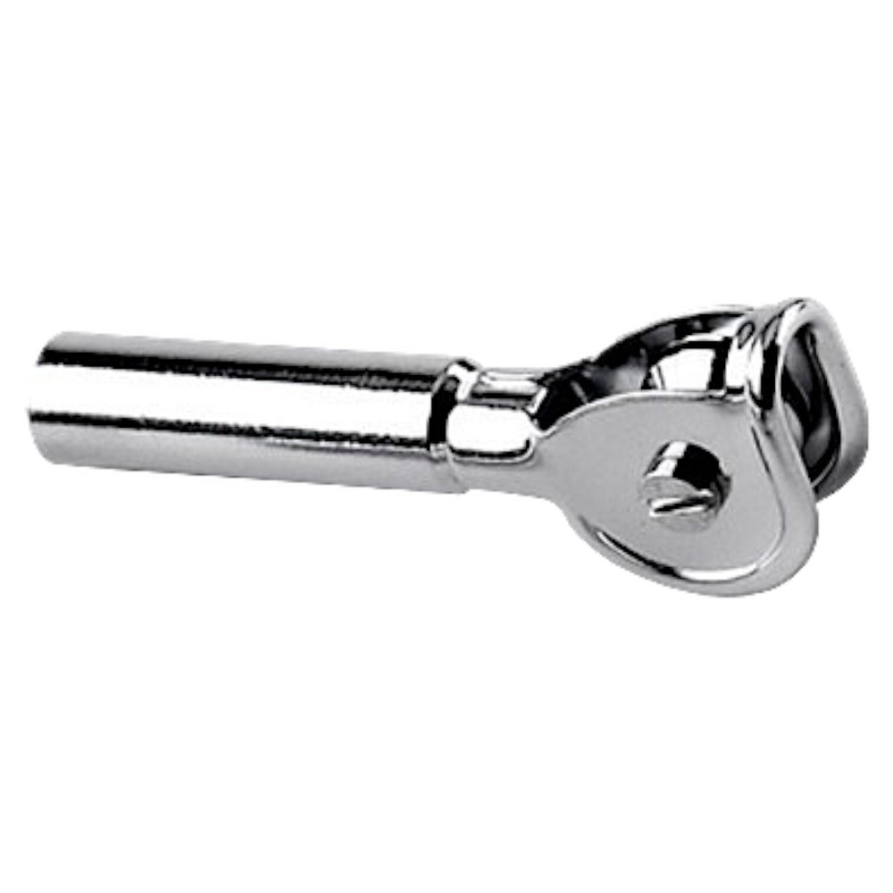 Standard Roller Tip Tops- Polished Silver