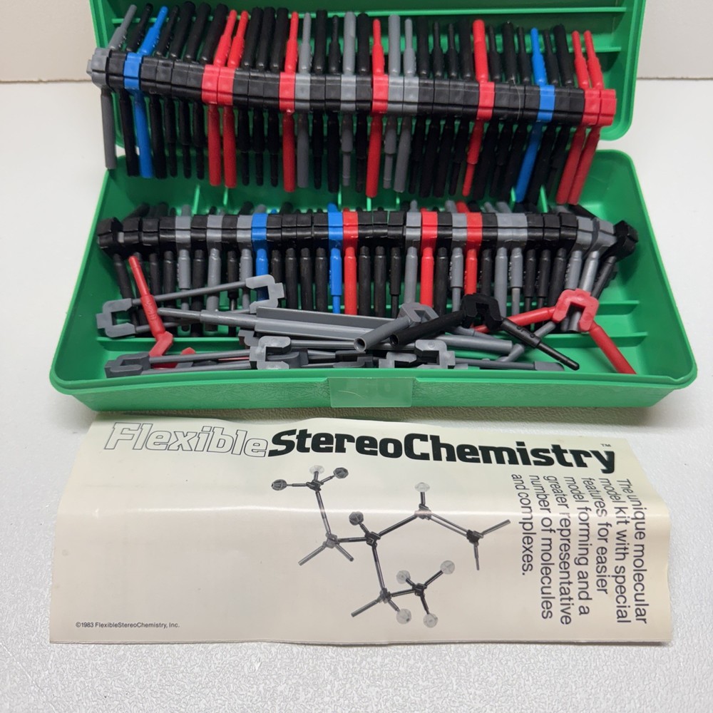 Molecular Visions Organic Chemistry Modeling Kit & Framework Modelling Kit 1992
