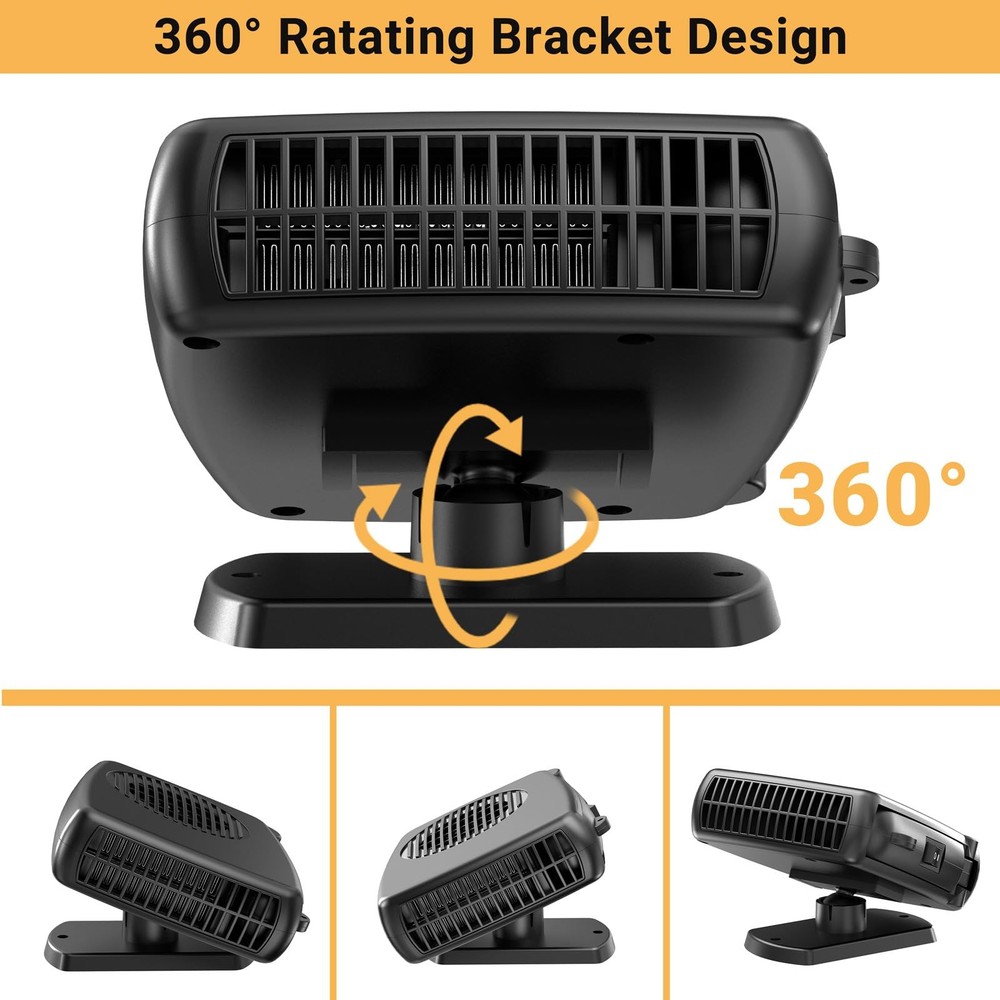 12V Car Heater, 200W Heaters That Plug Into Cigarette Lighter
