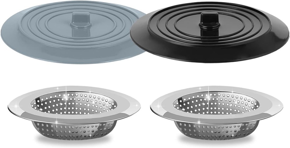 V- Sink Strainer Sper, Universal Silicone Kitchen Sink Drain