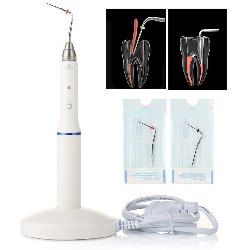 Cordless Dental Gutta Percha Obturation System Endodontic Endo Heated Pen 2 Tips