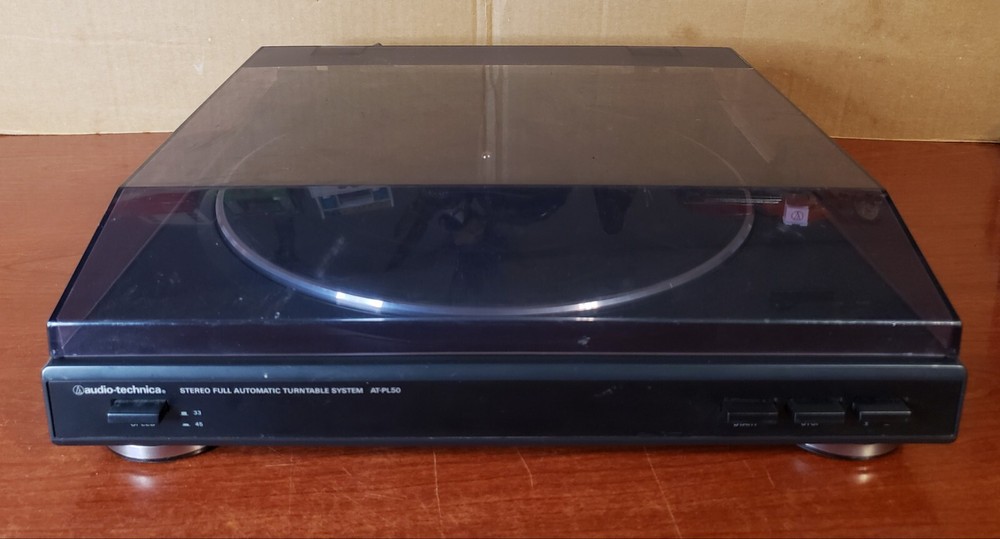 Audio Technica AT-PL50 Automatic Belt-Drive Turntable (TESTED & WORKING)