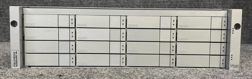 Promise VTrak J630S 3U 16-Bay Storage Array, No Drives/Controller Modules, 2 PSU