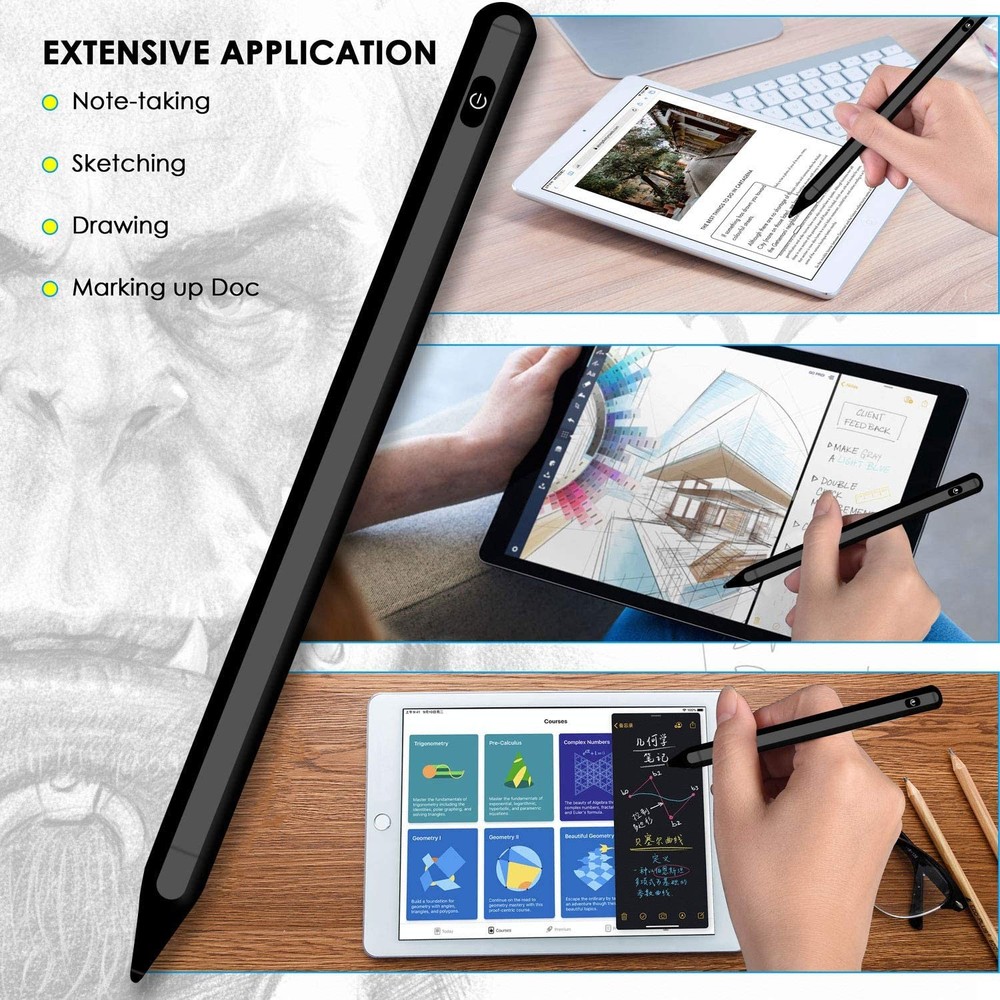 For Galaxy Tab S7/S9/S10/FE/Plus - Active Stylus Pen Digital