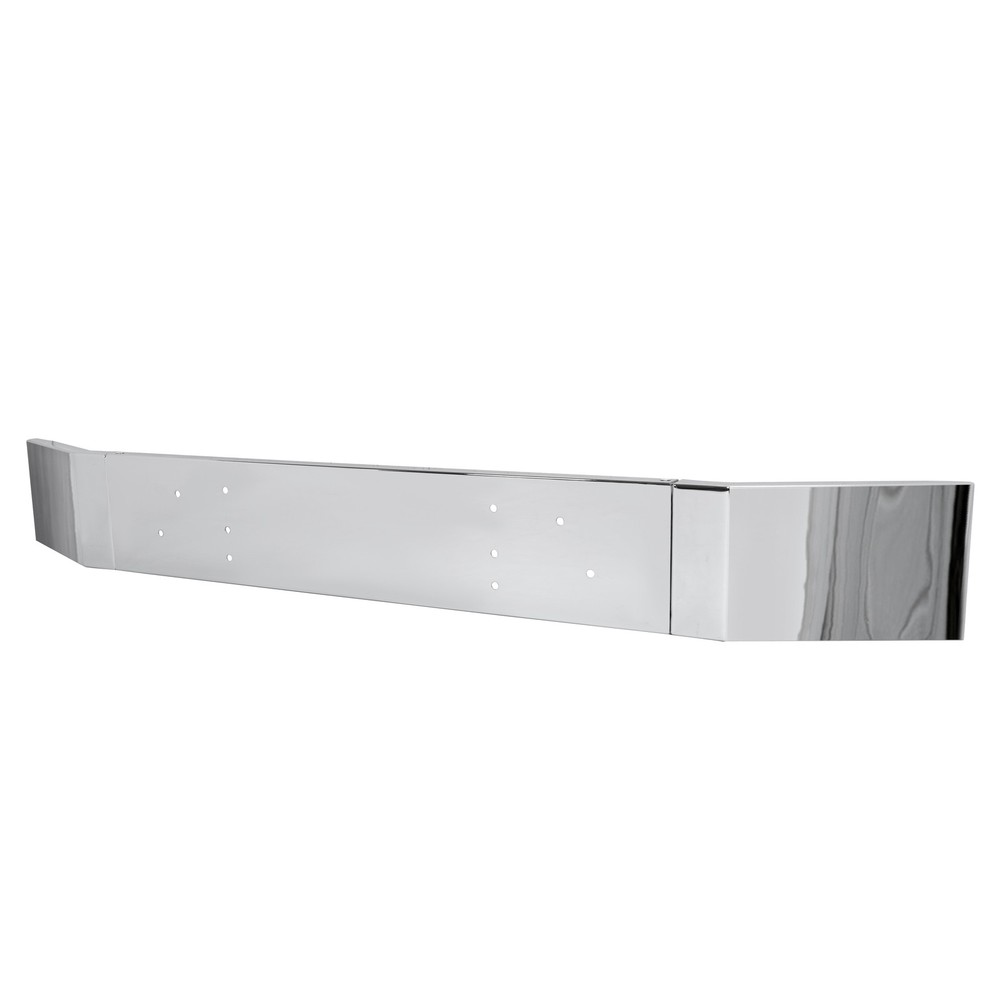 10" Chrome Front Bumper W/ Triangular Bolt Pattern For Mack RD688S/RD6900S 81-04