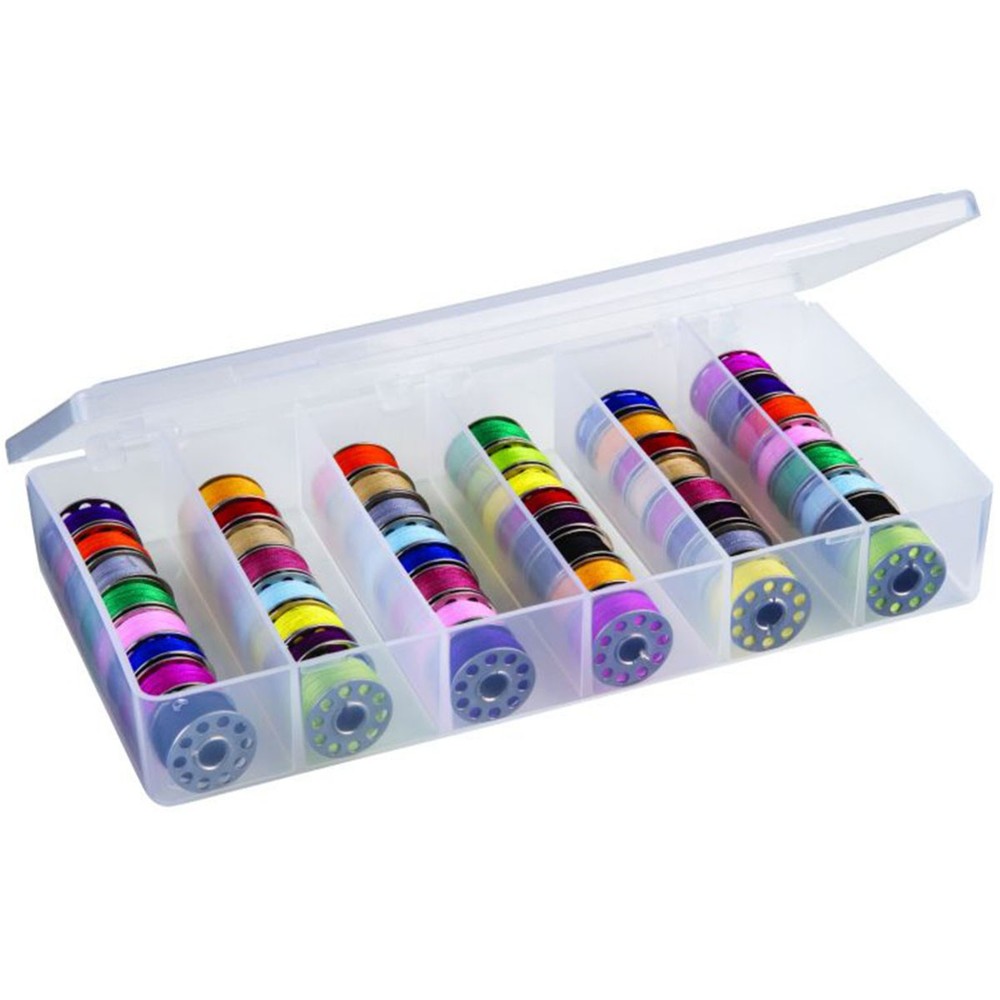 ArtBin 8156AB  Large Bobbin Box-8"X4.5" Translucent