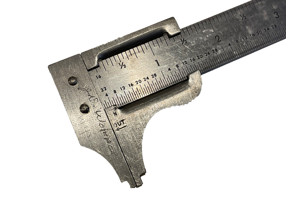GENERAL TOOLS 5” SLIDE CALIPERS, No. 729, USA