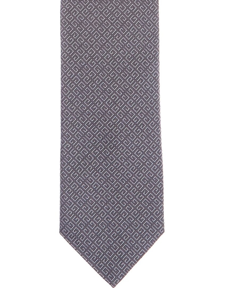 Givenchy All Over 4G Silk Tie Men's Grey Ats