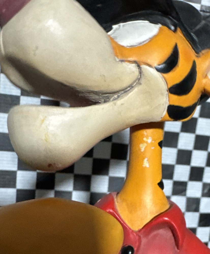 Disney Parks Tigger Golf Player Bobblehead Figurine