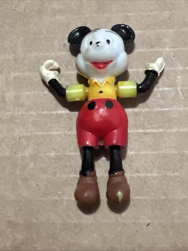 walt disney productions plastic Mickey