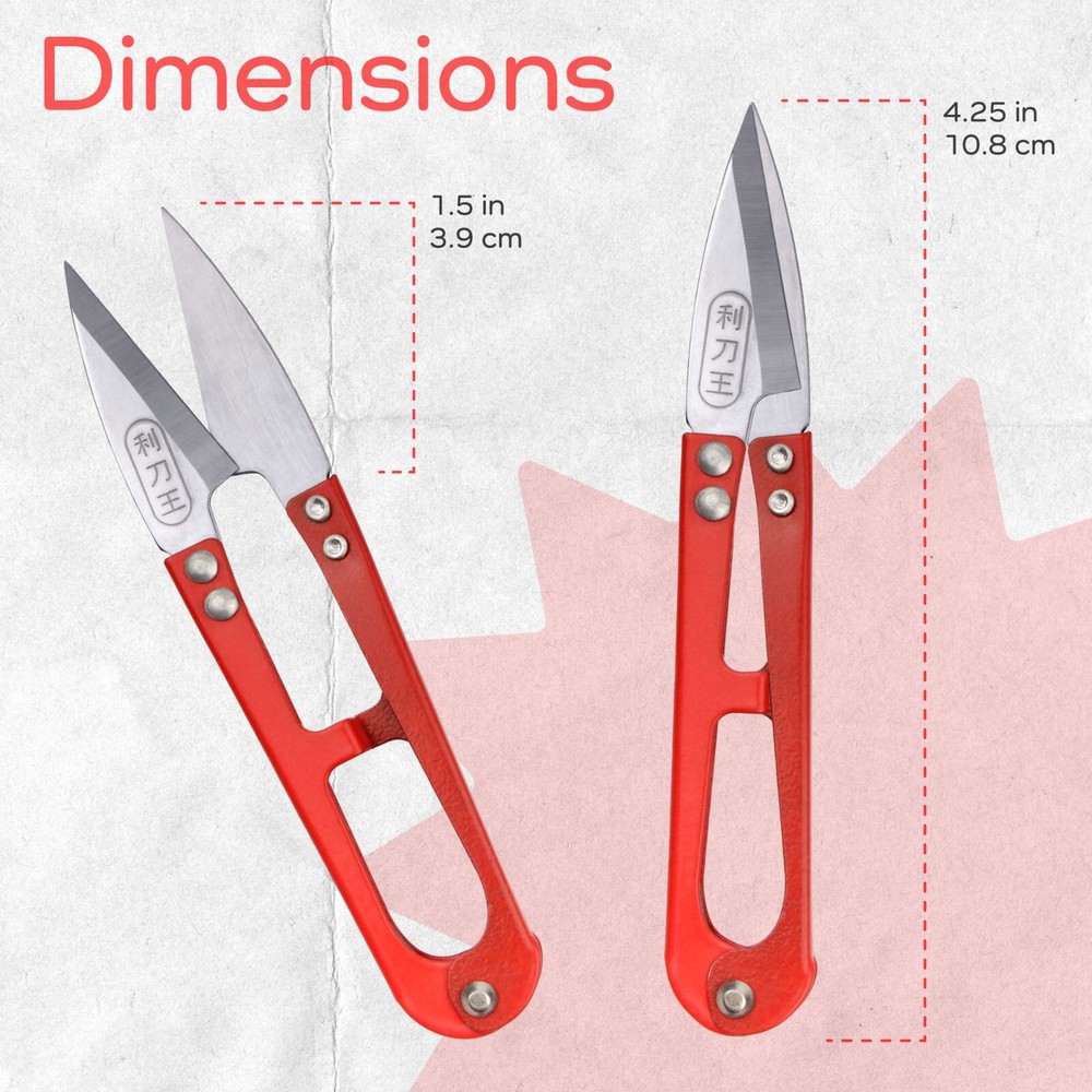 Professional Multi-Purpose Snips - Stainless Steel - Red