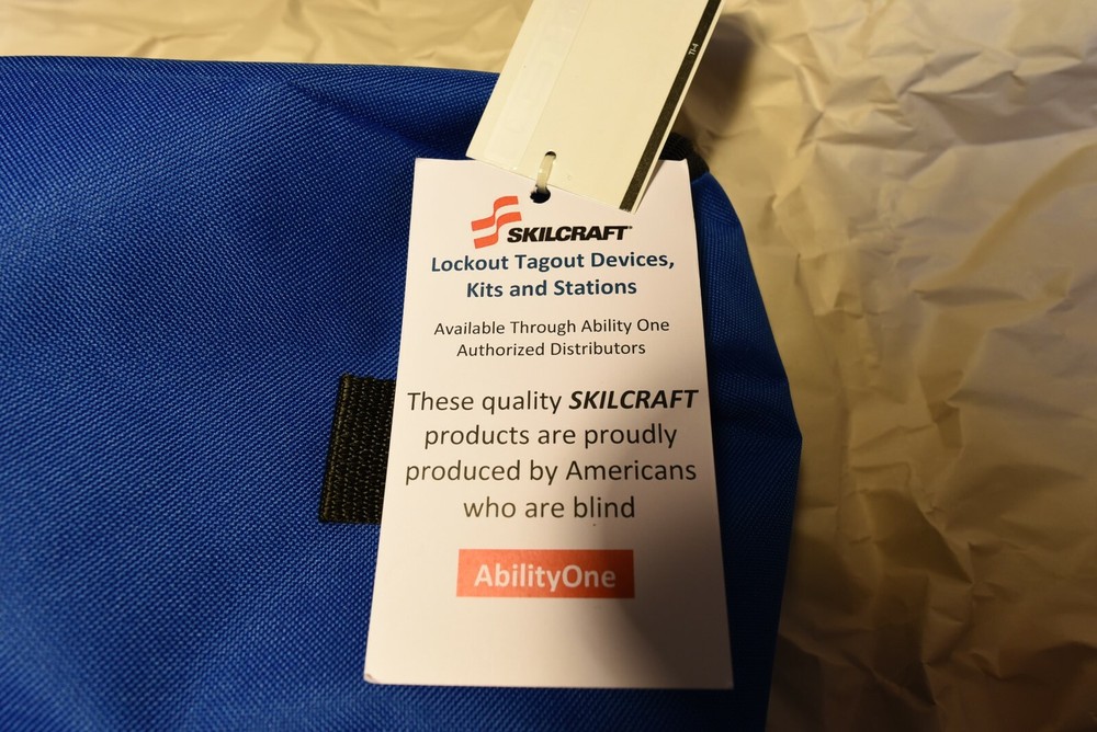 Skilcraft 24 piece lockout tagout kit