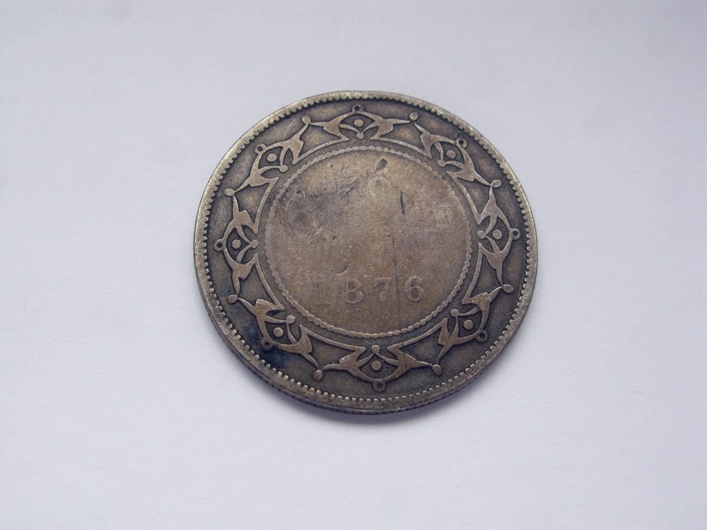 1876H Newfoundland 50 Cent - MINTAGE 28,000