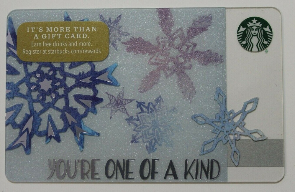 Starbucks Card US 2016 One of a Kind  MS 6128