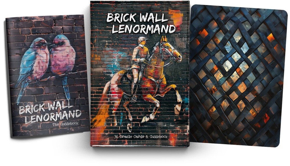 Brick Wall Lenormand Oracle, 36 Cards Indie Deck