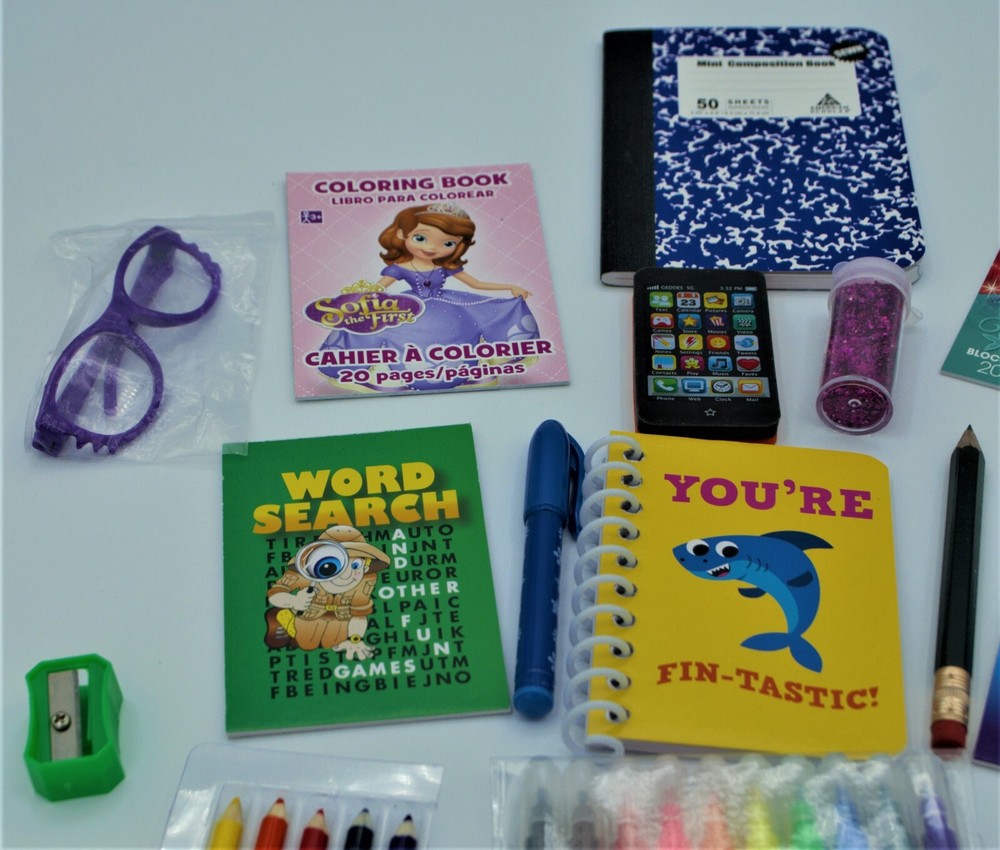 ACTIVITY AND GAMES SET FOR KIDS AND DOLLS