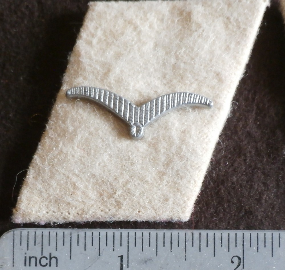 WW2 German collar tabs Original Used
