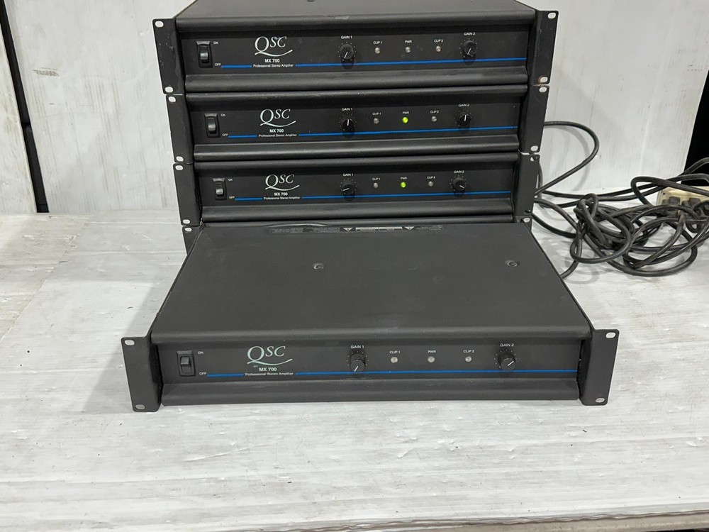 QSC MX 700 Amplifier (one) (TRUEHEARTSOUND)