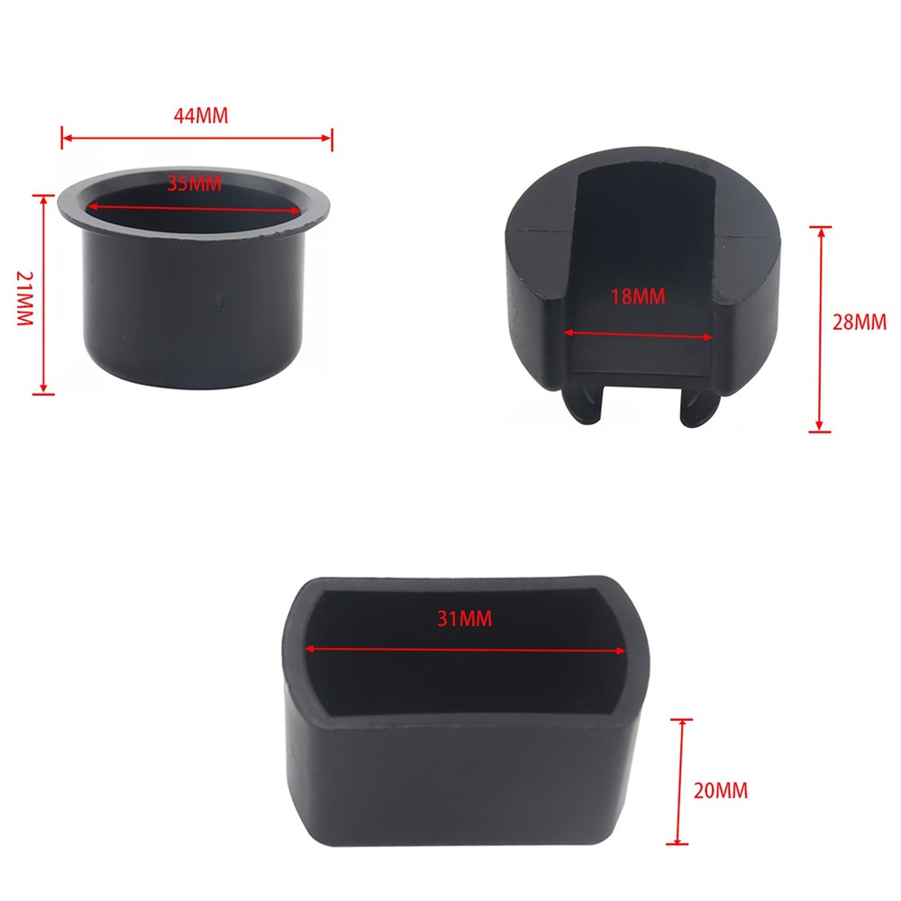 4Pack Tailgate Hinge Pivot Bushing Insert Kit Fit for Dodge Ram 1500 2500 3500
