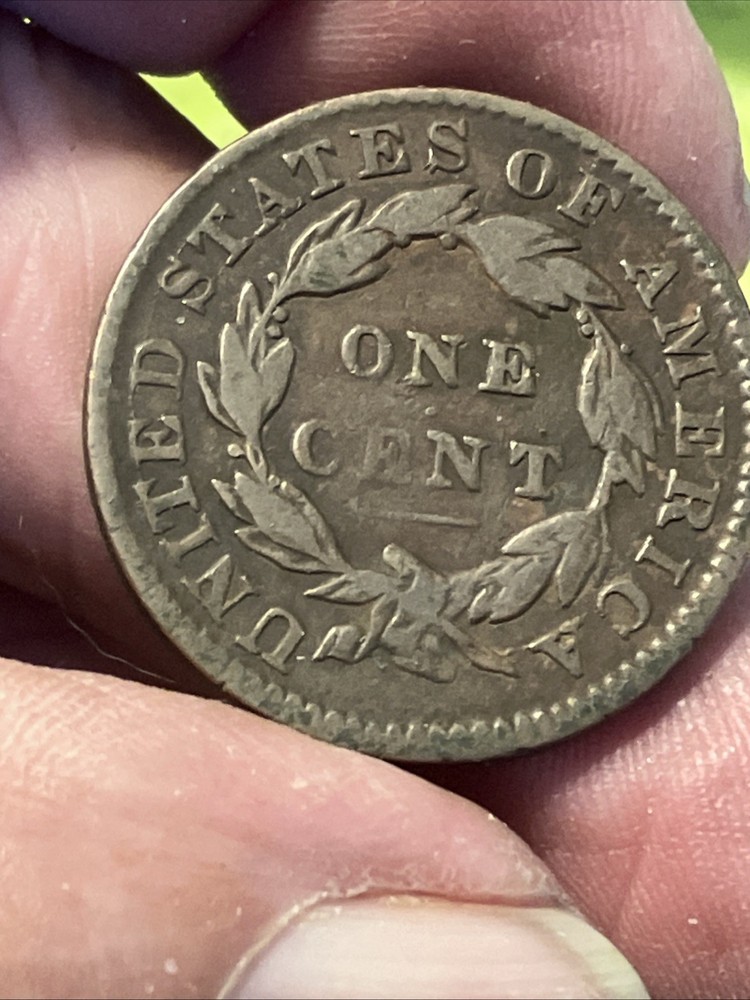 1833 large cent