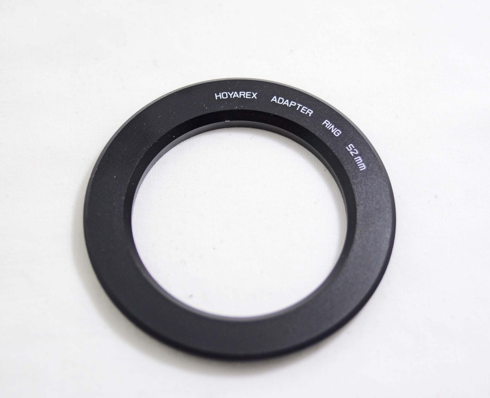 HOYAREX 52MM CAMERA LENS FILTER ADAPTER RING (MINT)