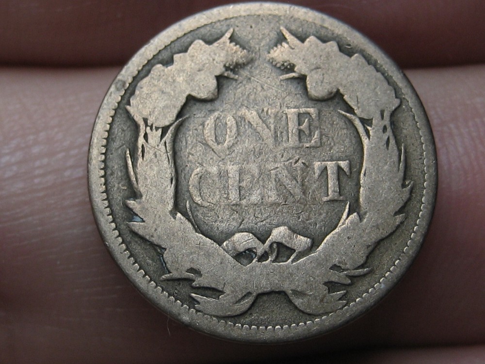 1856-1858 Flying Eagle Penny Cent- Large Letters