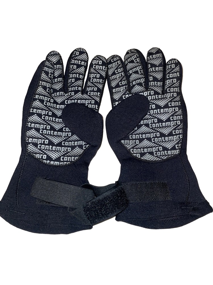 Contempro Black Dive Snorkel Neoprene Gloves Medium