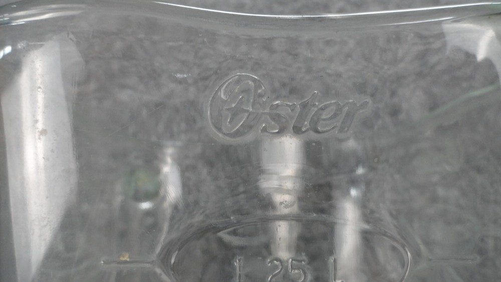 OSTER 5 Cup Glass Replacement Pitcher, Lid w/Cup, Bottom Cap, Blade, Gasket