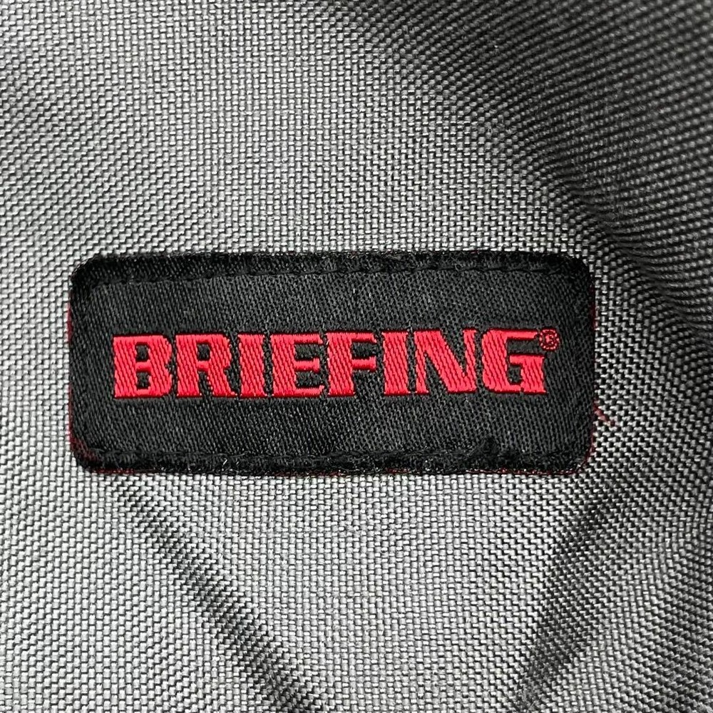 Briefing Rucksack Backpack A4 Gray 40cm Large Capacity From Japan